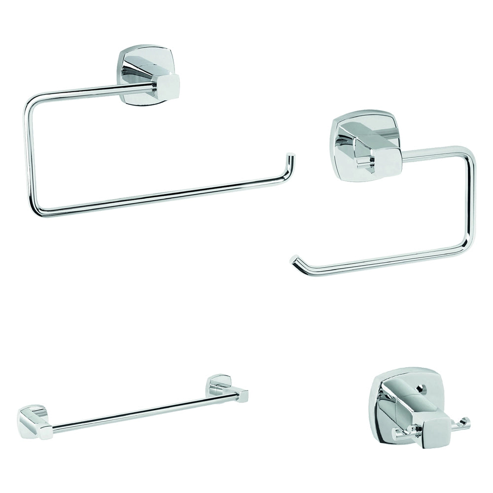 Set da Bagno Serie Starter Metaform 4 Pezzi