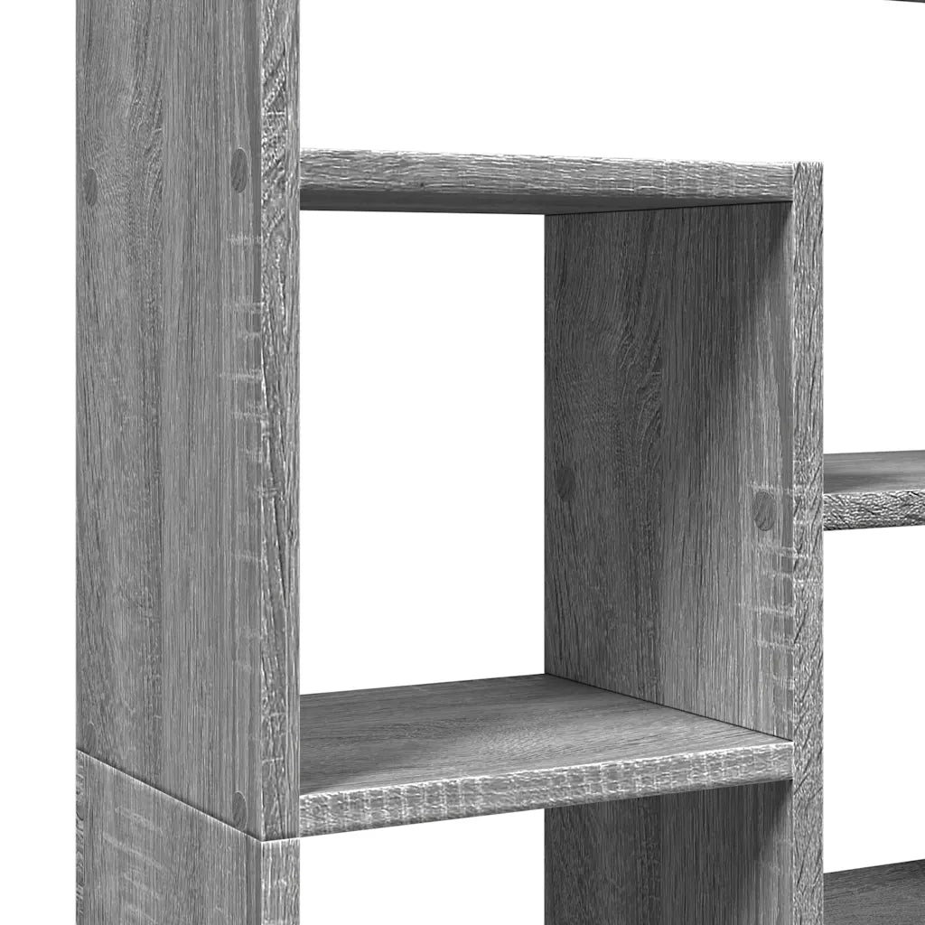 vidaXL Libreria Grigio Sonoma 72x20x120 cm in Truciolato