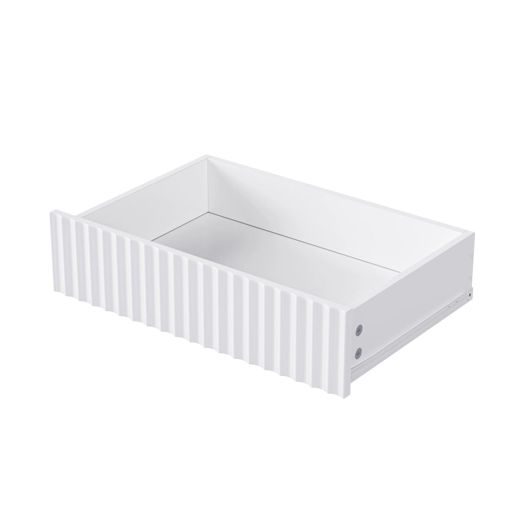 Mobile guardaroba da ingresso 100x35x180 cm in MDF bianco con panca e 4 ganci