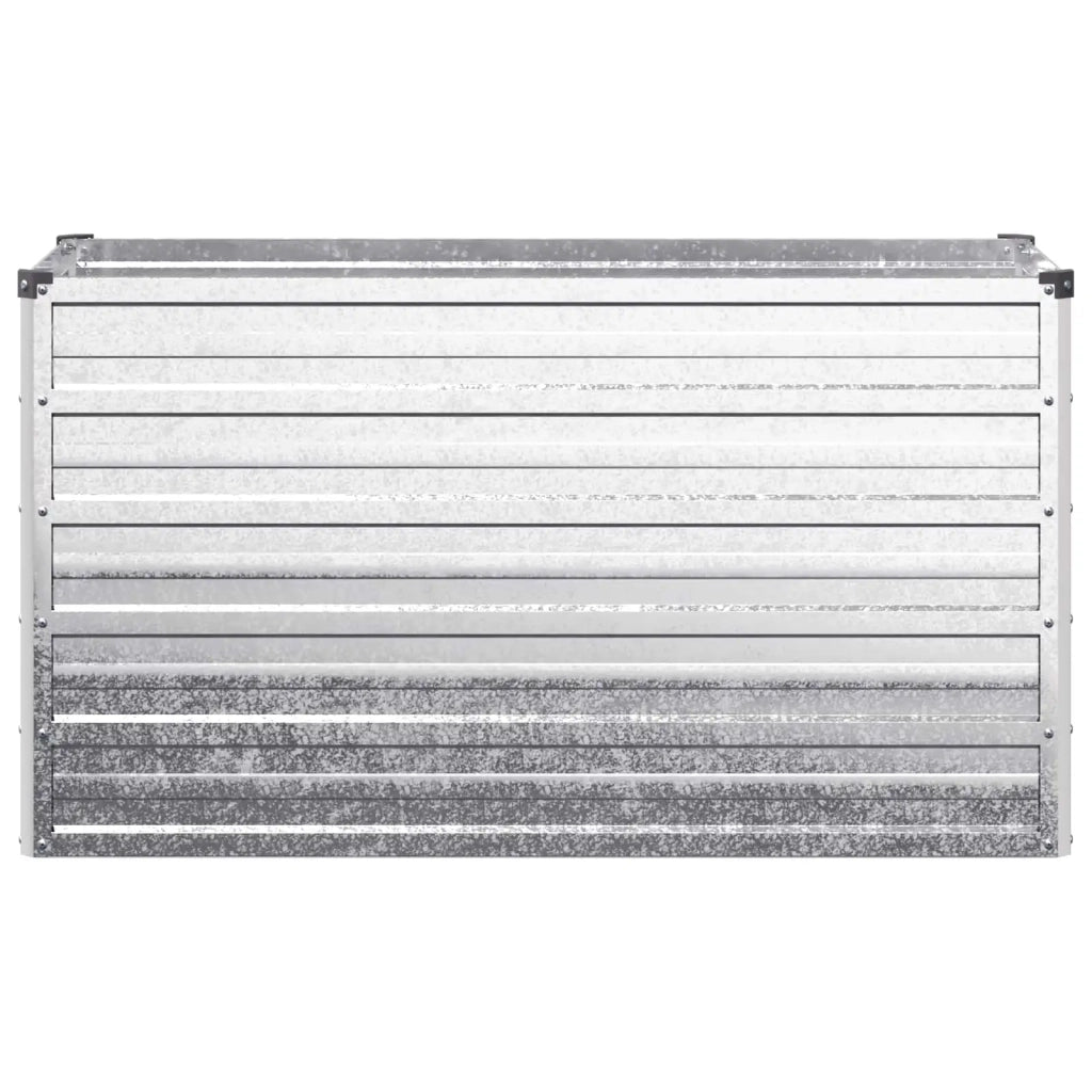 Letto rialzato da giardino Argento 100 x 40 x 55 cm 8006236