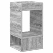 Tavolino | Tavolo laterale Grigio Sonoma 30 x 30 x 56 cm Legno multistrato