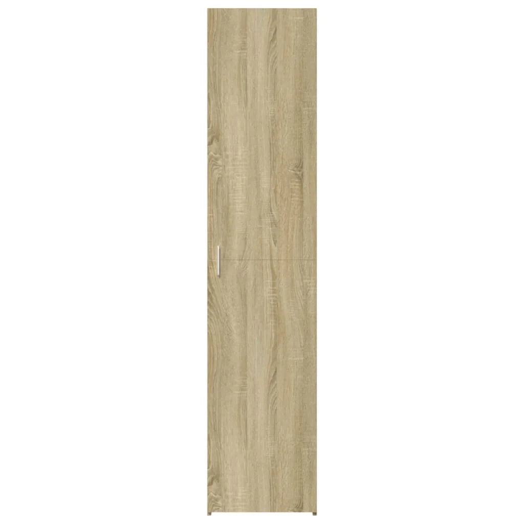 Buffet credenza cassettiera armadio mobile contenitore organizer cucina soggiorno salotto rovere Sonoma alto 40 x 42,5 x 185 cm legno ingegnerizzato marrone 02_0034061