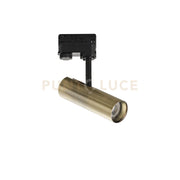 PROIETTORE A BINARIO LED ROCKET BRONZO 7W 980LM CCT 3000K / 4000K 5X1,65CM