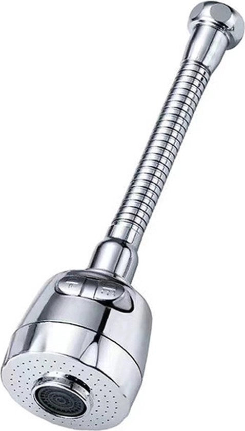 Estensione di rubinetto - estensione rubinetto cucina - illuminazione rubinetto - estensione di rubinetto - getto d'acqua doccia a sfera - illuminazione rubinetto - estensione 360° - rotativa