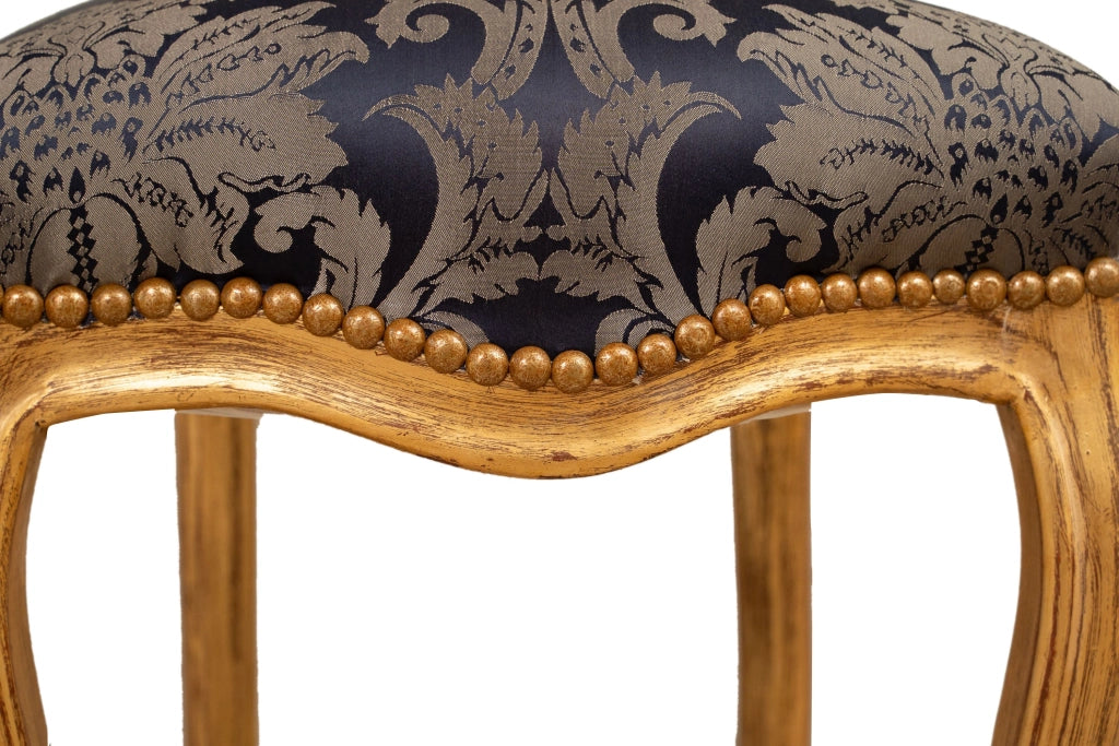 Biscottini Sedia poltroncina stile francese Luigi XVI in legno massello di faggio Offerta