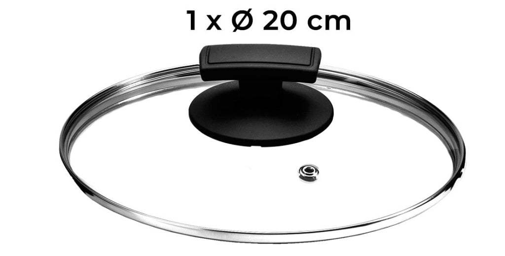 Batteria di Pentole 5 Pezzi in Alluminio Antiaderente Olympia Rockers