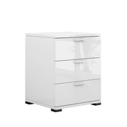 Vicco Comodino camera da letto Bianco lucido 46.2 x 60 cm