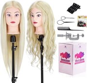 Capo di Prova per Parrucchiere - Capo di Prova con Capelli Umani - Capo di Prova con Capelli Reali - Capelli Umani - Capo di Prova