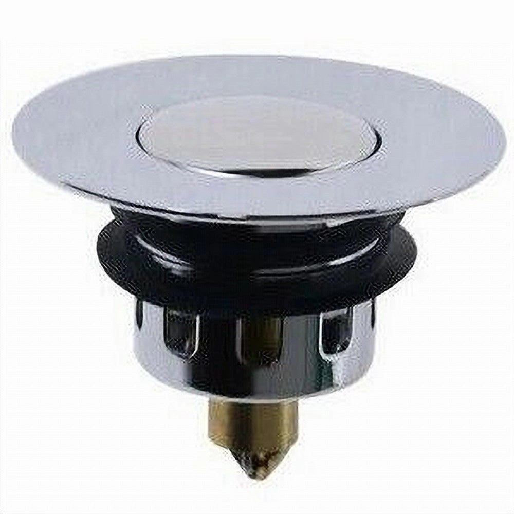 Trade Shop - Tappo Lavandino Bagno Bidet Universale Pop Up Tappo Di Scarico In Metallo 87250 -