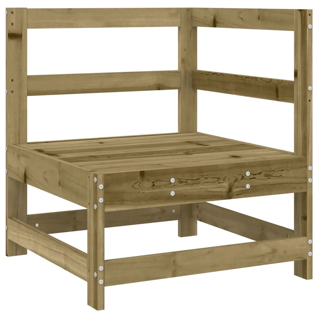 Set Divani da Giardino 7 pz in Legno Impregnato di Pino 3250543
