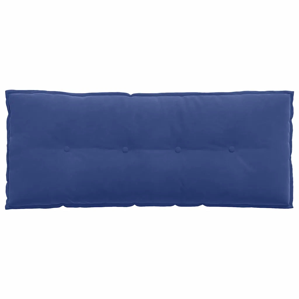 Cuscino per Schiena Blu Polizia 120 x 50 cm Tessuto in Cords 42014815