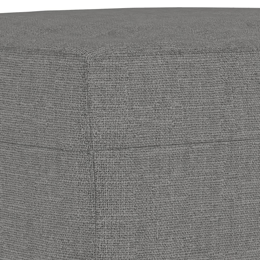 Panca 100 x 35 x 41 cm tessuto grigio scuro 02_0010522