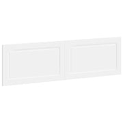 Testiera da Muro UTRECHT Bianco Legno ingegnerizzato 897815