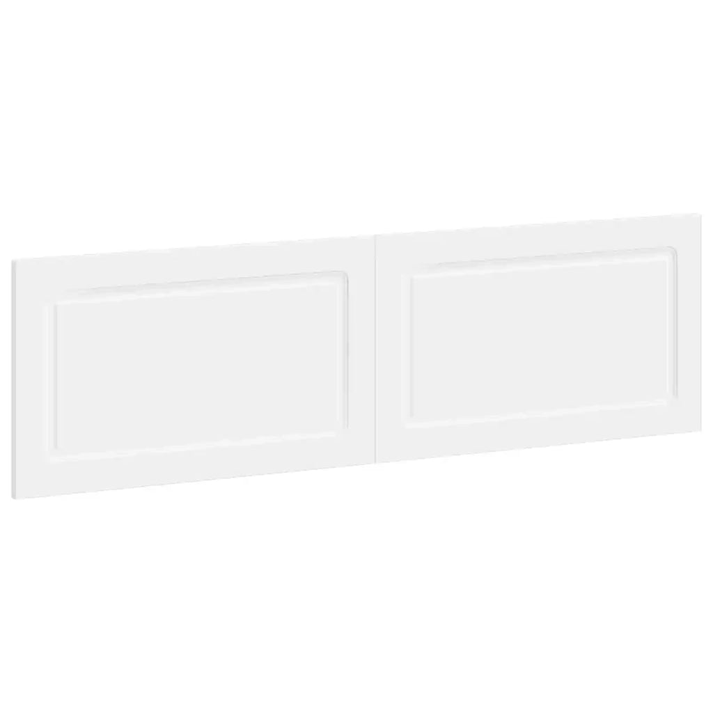Testiera da Muro UTRECHT Bianco Legno ingegnerizzato 897815