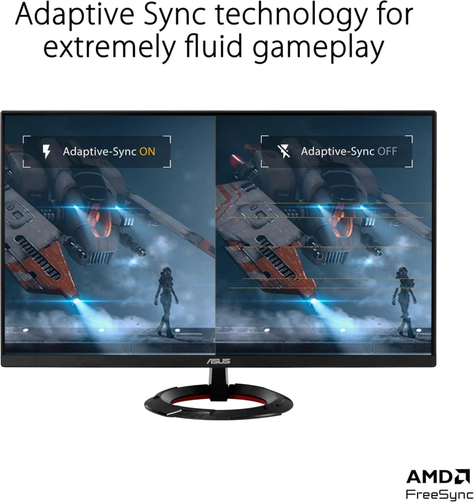 TUF Gaming VG279Q3R Monitor 27", Full HD IPS (1920x1080), 1 ms (GTG), 180Hz, Tecnologia Extreme Low Motion Blur, FreeSync, 100% sRGB, Nero