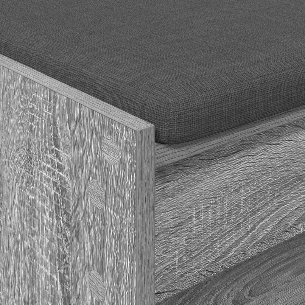Panca per ingresso Sonoma grigia 103 x 38 x 45 cm 891589