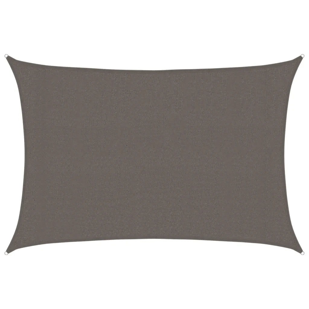Vela Parasole | Telo Ombra | Vela da ombra 160 g/m2 Antracite 3x5 m in HDPE