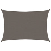 Vela Parasole | Telo Ombra | Vela da ombra 160 g/m2 Antracite 3x5 m in HDPE