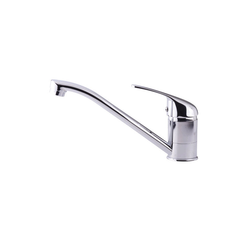 Miscelatore Brixo Tirreno 40 lavello monoforo – canna snodata, cartuccia Ø40 mm, ottone cromato