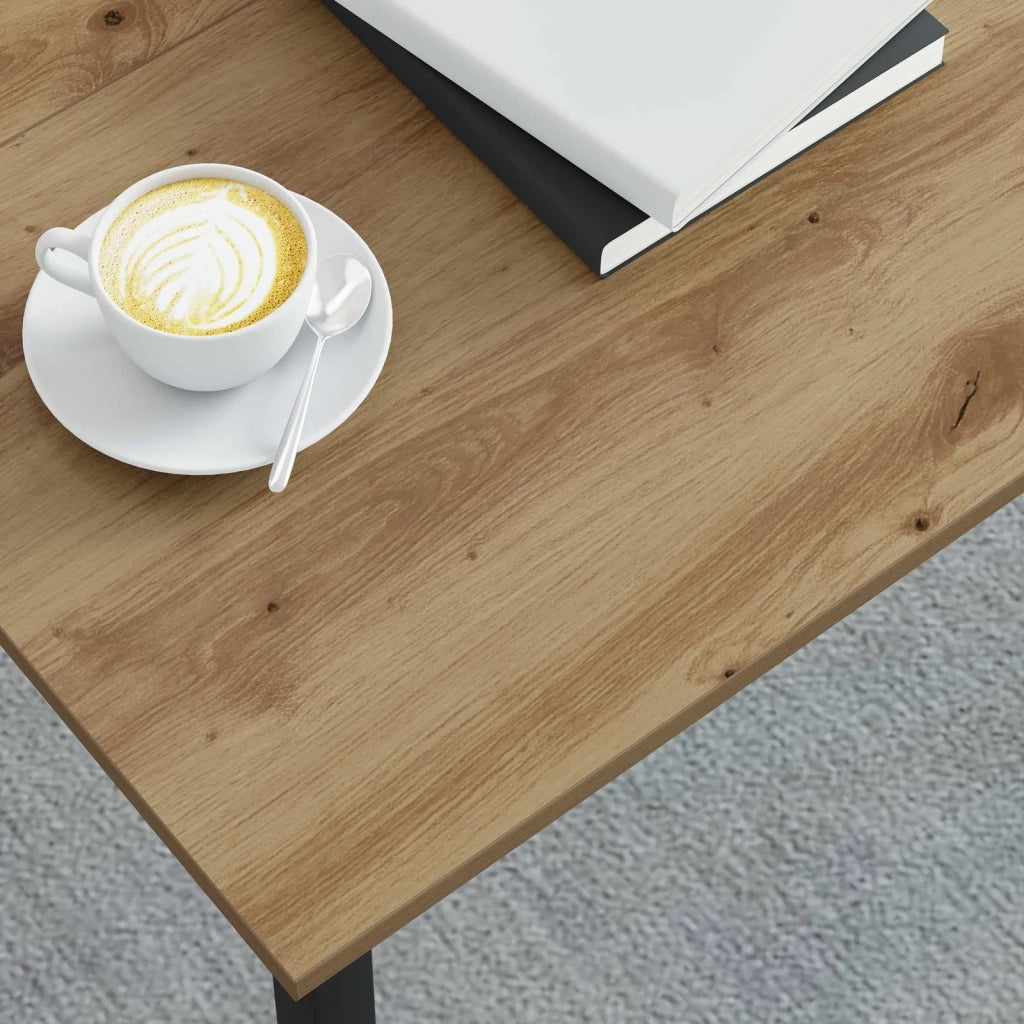 Tavolino da salotto | Tavolino da caff¨¨ | Tavolino da Soggiorno Rovere Artigianale 80 x 80 x 45 cm