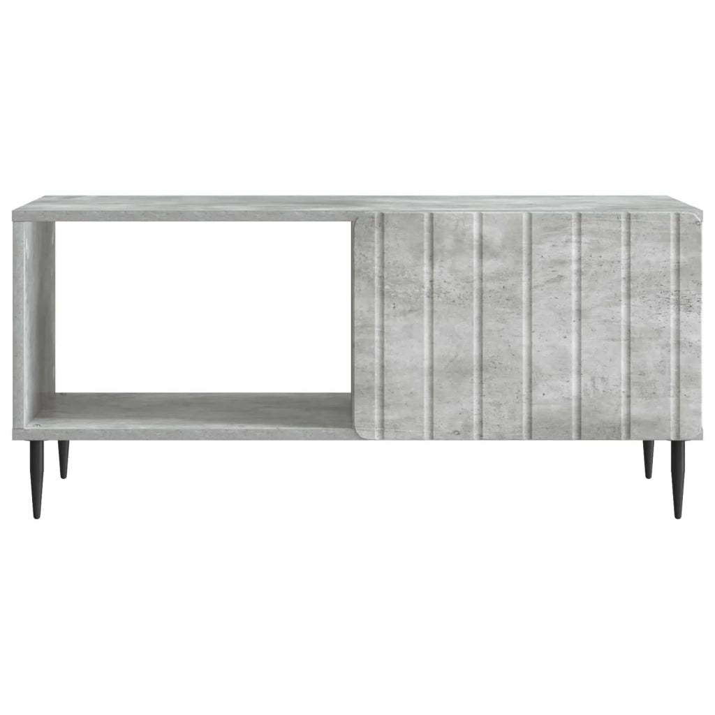 Tavolino da salotto Grigio Cemento 90 x 50 x 40 cm