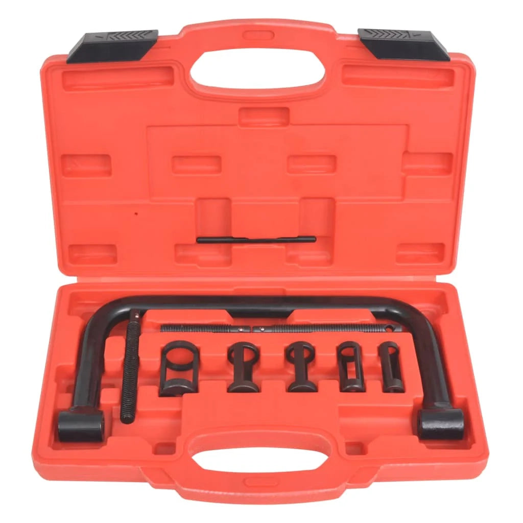 Kit di utensili per compressore molle valvole da 10 pezzi per motori da garage 02_0004073