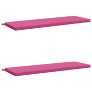 Cuscini per Panchina a 2 Pezzi SOEST 2 pz 100% Poliestere Rosa 949419