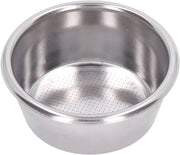 Filtro per caffè in acciaio inossidabile - Portafiltro riciclabile - Facile da pulire - Progettato a pori - Qualità alimentare - Duraturo e resistente alla corrosione - Filtro contenitore