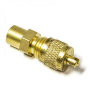 VALVOLA RAME VALVOLINA CARICA A SALDARE 1/4\'\' Ø6,25mm FRIGORIFERO CON TAPPO - UNIVERSALE