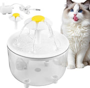Fonte d'acqua per animali domestici ultraluce da 15l con sensore di movimento e filtro.