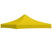 Tetto per Tendone per Feste 3x3 m Giallo 270 g/mÂ²cod mxl 73054