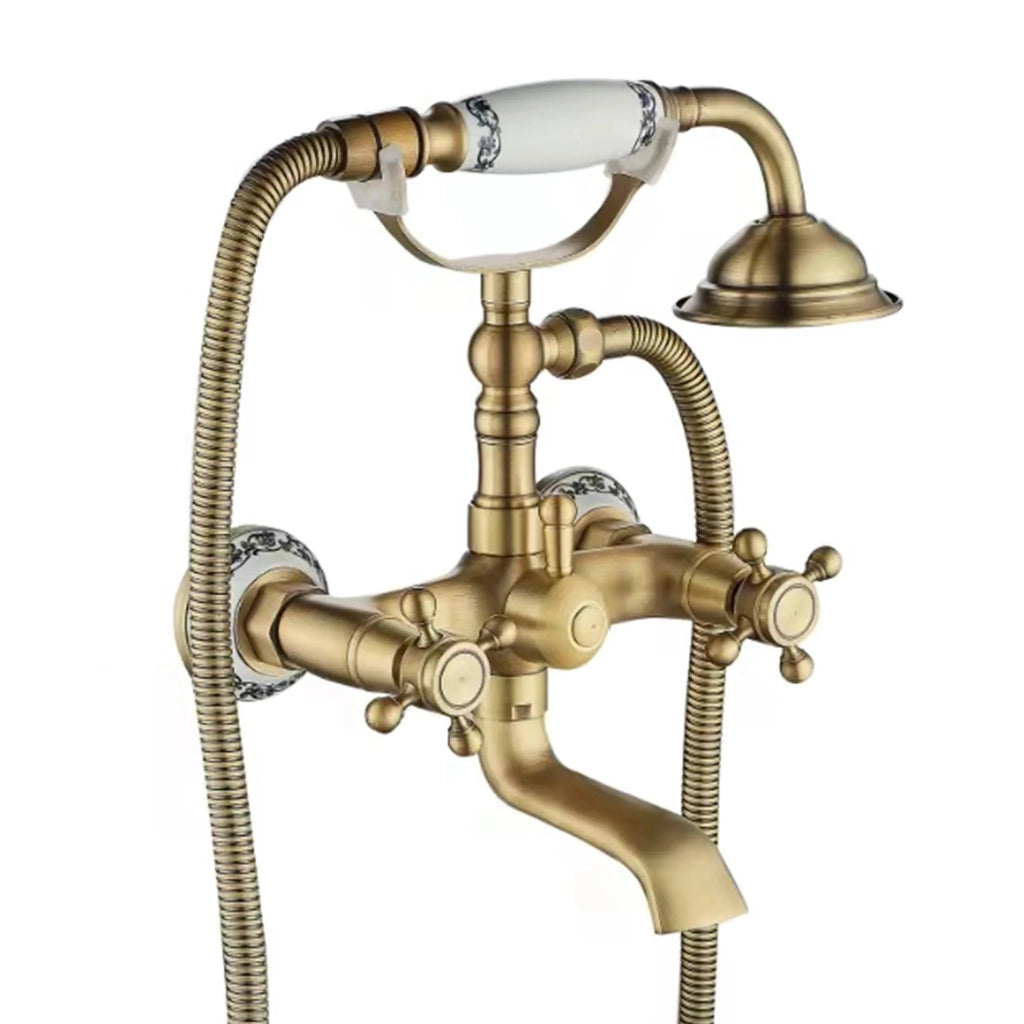 Rubinetto Da Vasca Rea Rustico Antique Gold