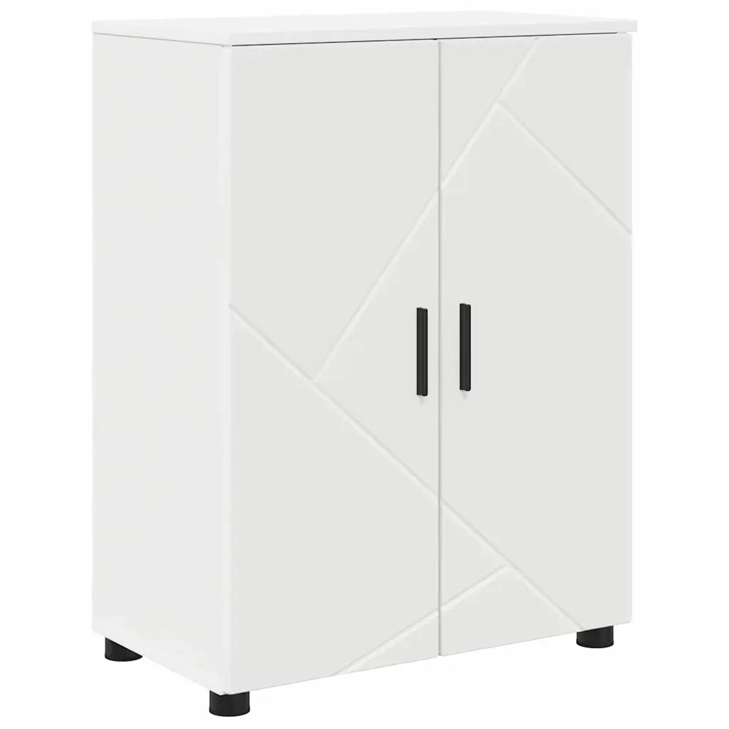 Set di mobili per il bagno Montaggio a parete 4 pcs Bianco