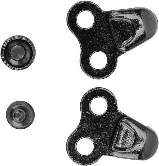 20 Paia di Ganci per Lacci in Acciaio - Serrature di Bloccaggio Sicure per Scarpe da Arrampicata - Attrezzatura da Campeggio - #8