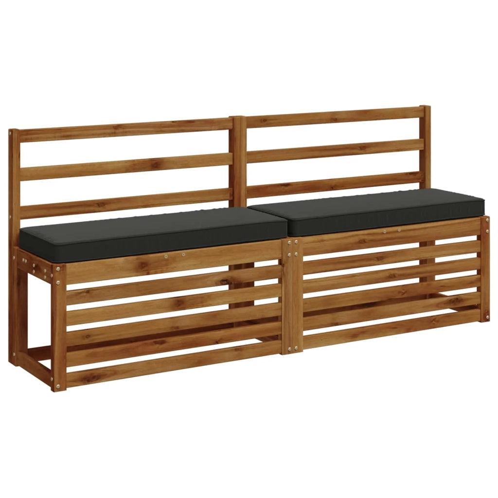 Cuscini per Panchina a 2 Pezzi VUGHT 2 pcs 100% Poliestere 950439