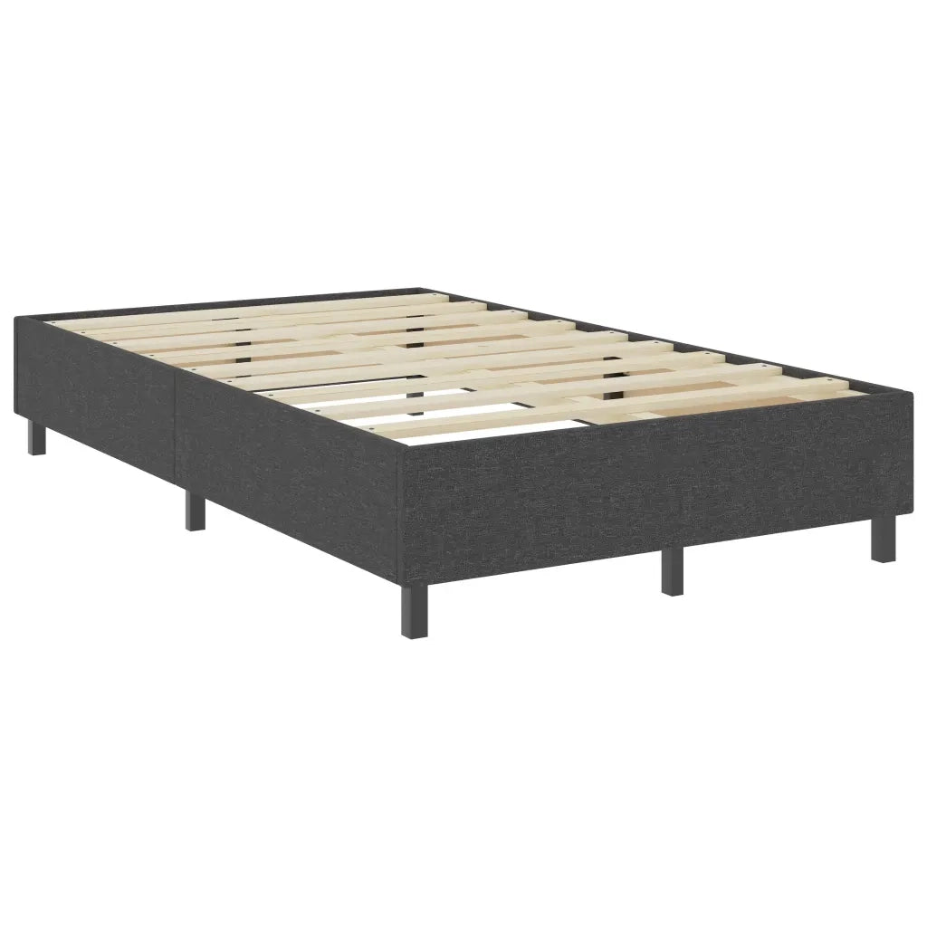 Letto a Molle Grigio in Tessuto 120x200 cm 287463