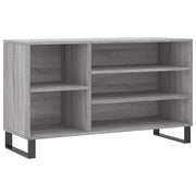 Scarpiera | Mobile per scarpe Grigio Sonoma 102x36x60 cm in Legno Multistrato