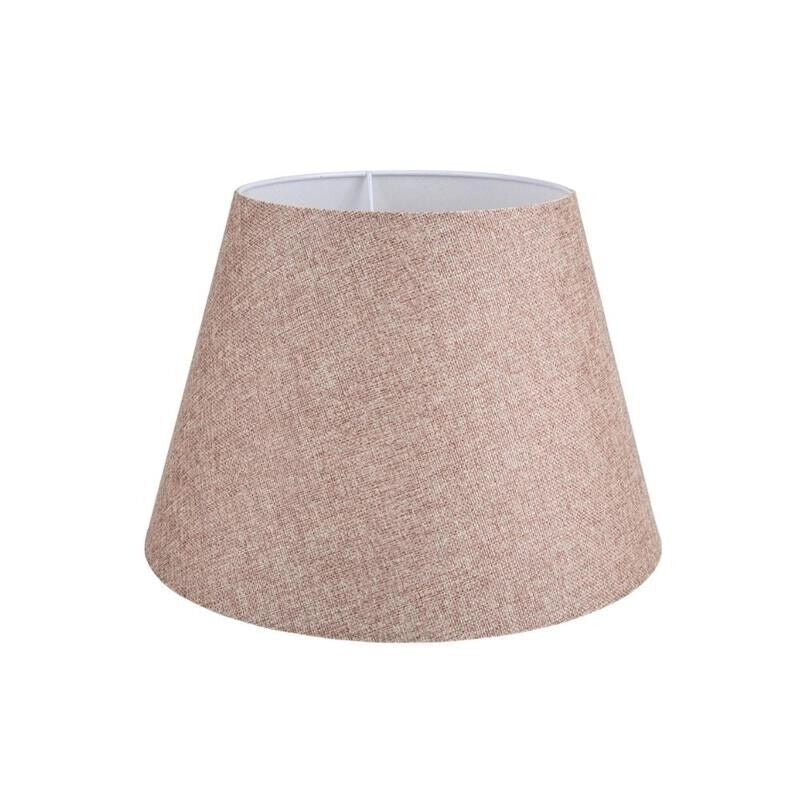 LAMPADA DA TAVOLO LAGUNAH BASE IN LEGNO BIANCO E PARALUME IN TESSUTO BEIGE 48H CM
