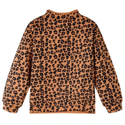 Felpa da Bambina Cognac Chiaro 104 14470