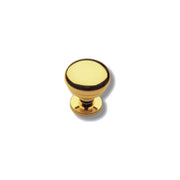 Ghidini 744771001 Pomolo Ottone Lucido Milena Q8x70