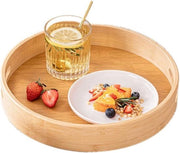 Tavolo da pranzo in bambù con maniglie, idee per tavola da pranzo, tè, bar, tavola, tavolo da colazione, adatto per feste o servizio da tavola
