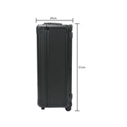 CASSETTA ATTREZZI 899 pezzi con carrello e 4 cassetti 36,5x20x51 cm nera