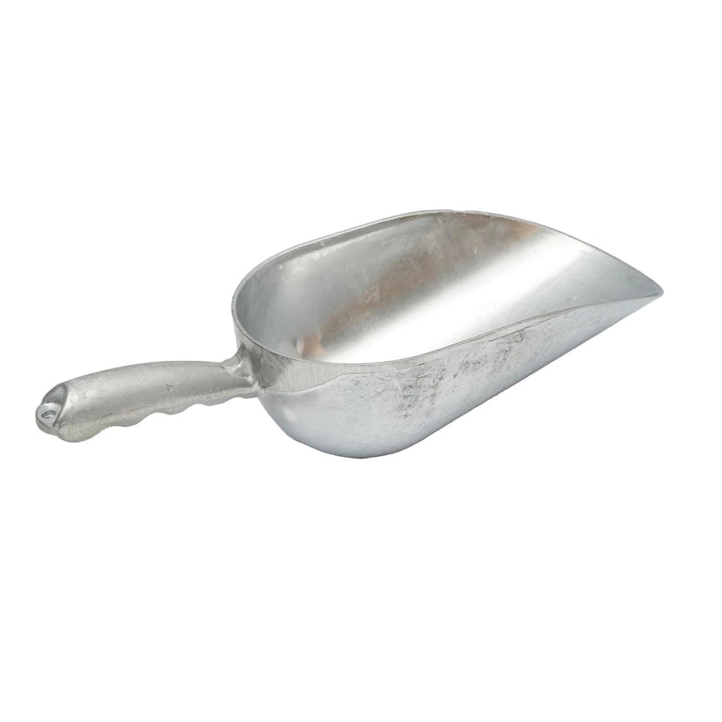 Paletta Sessola Alimentare in Alluminio 26x14x9 cm, Paletta in Alluminio per Alimenti, 26x14x9 cm