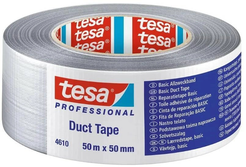 TESA 4610 Adatto per uso interno Adatto per uso esterno 50 m Polietilene Argento