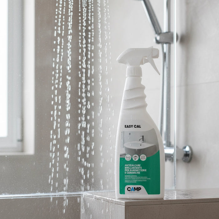Kit 6 easy cal da 750 ml spray anticalcare brillantante antigoccia