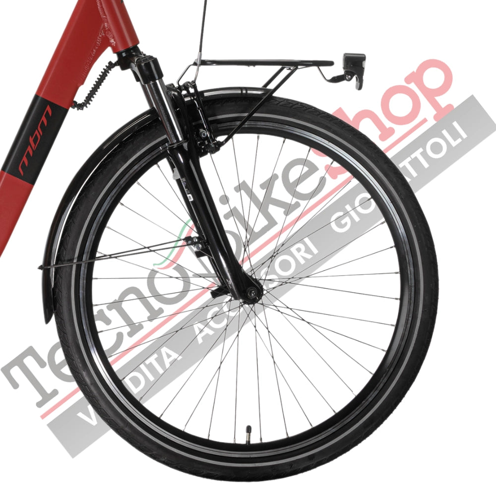 Bicicletta Elettrica A Pedalata Assistita MBM Rhea 28"-Rosso Opaco