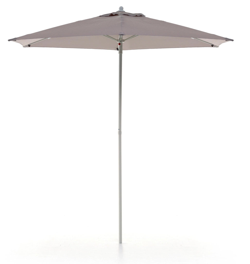 Ombrellone da Giardino Ø2,4 m Palo Ø32 mm in Ferro Telo in Poliestere Garden Grigio