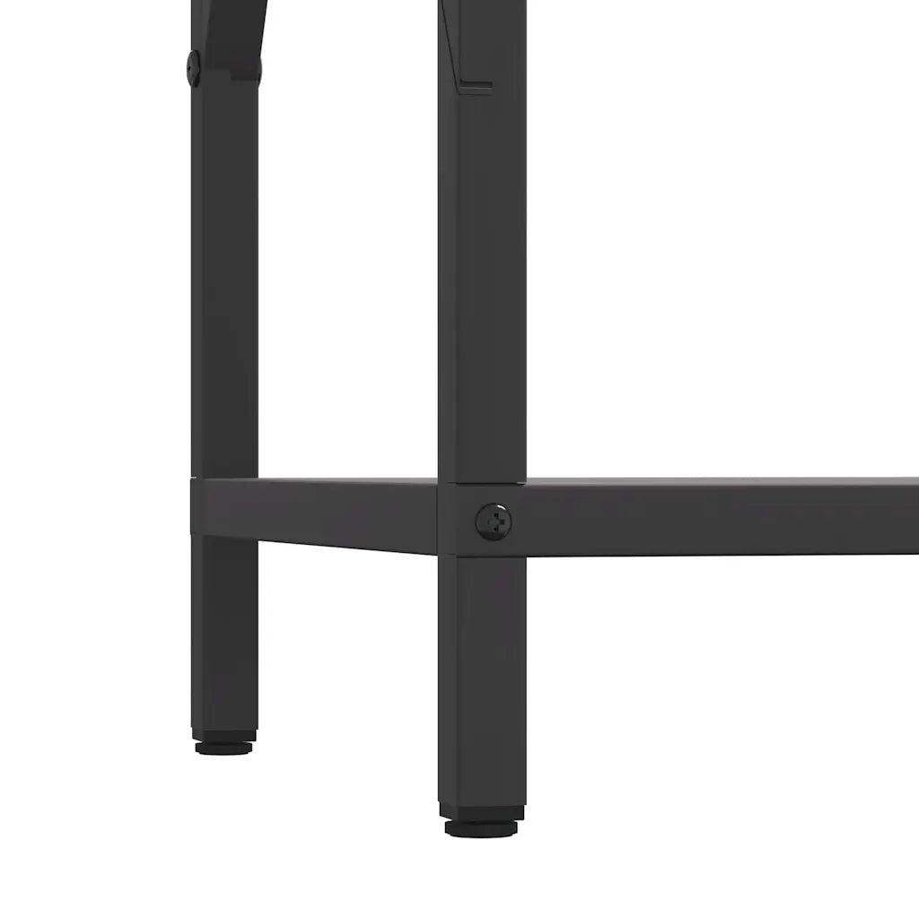 Rastrelliera per Legna da Ardere Nera 34x25x70 cm 864319