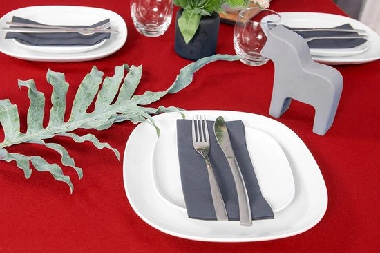 Tessuto da tavolo set di tovaglie e tovaglioli per tavola decorazione da tavolo - 100 x 100 cm