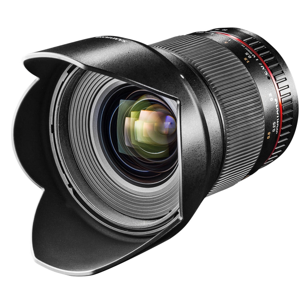 SAMYANG Obiettivo 16 mm F2.0 per attacco Pentax K nero
